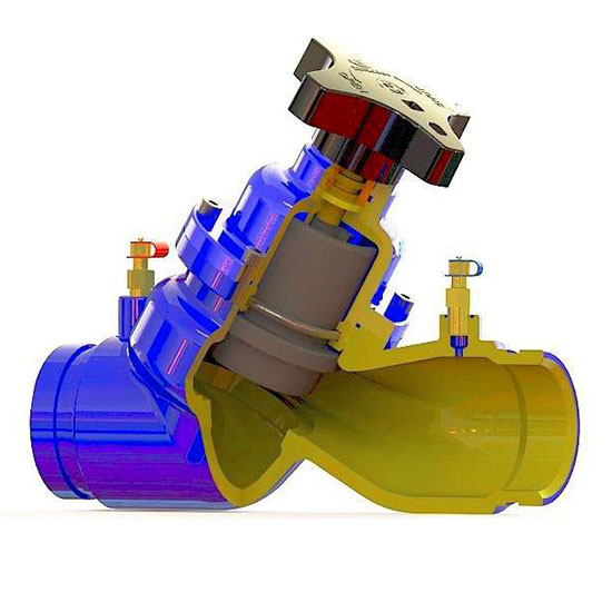 Strangregulierventile – Schnellanschluss zSTA Fig. 447